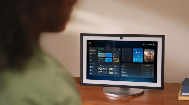 Interacting with Alexa+ assistant.