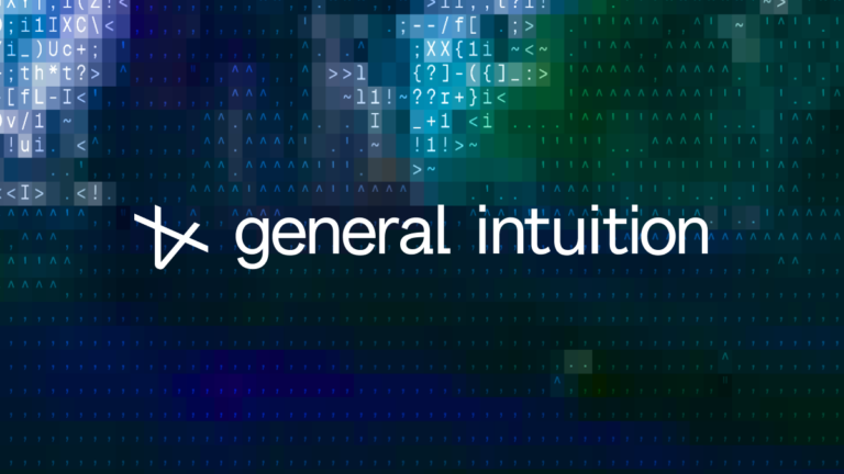General Intuition Secures $134M Seed Round to Enhance Agents' Spatial Reasoning with Video Game Clips