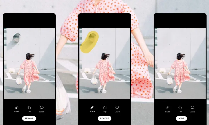 Editing in VSCO AI Lab