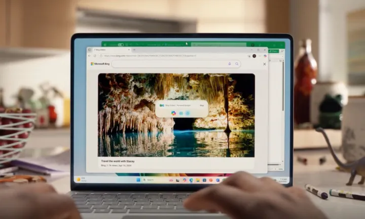 Another glimpse of Copilot in use