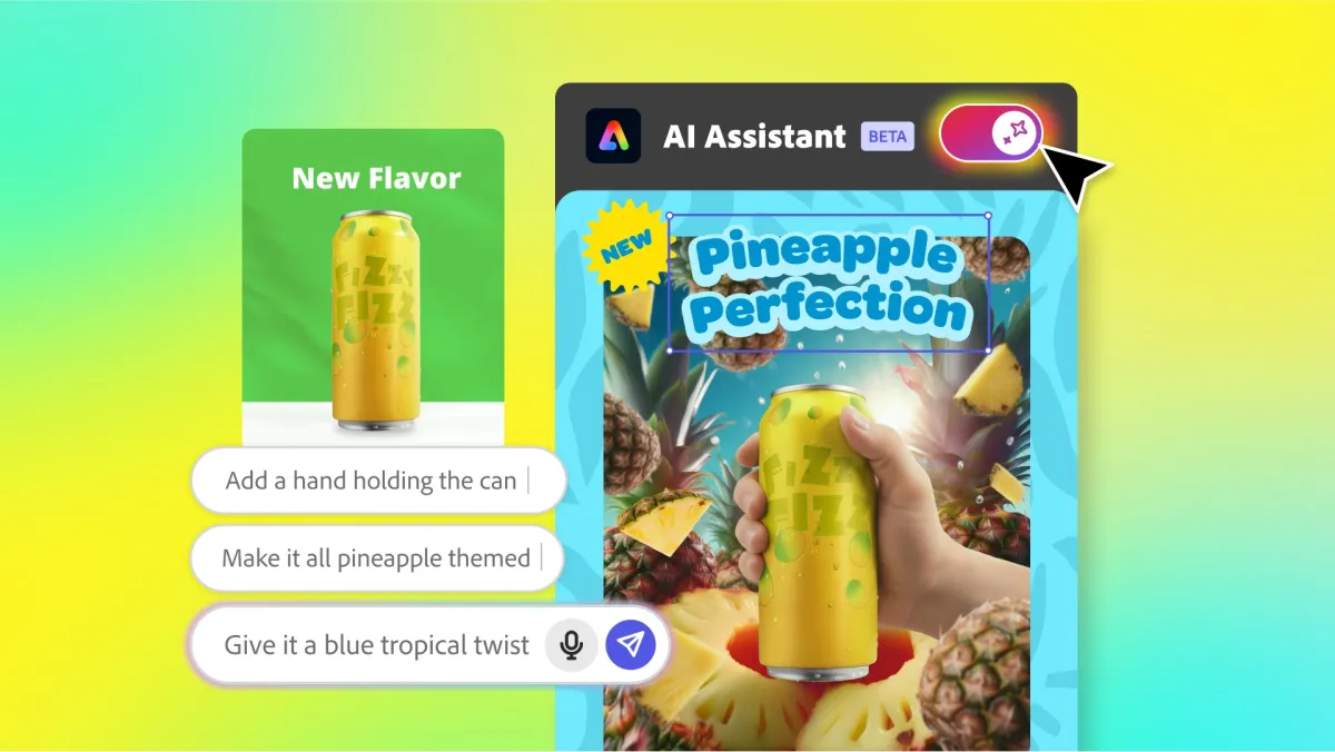 Adobe Unveils Revolutionary AI Assistants for Express and Photoshop to Enhance Creative Workflows