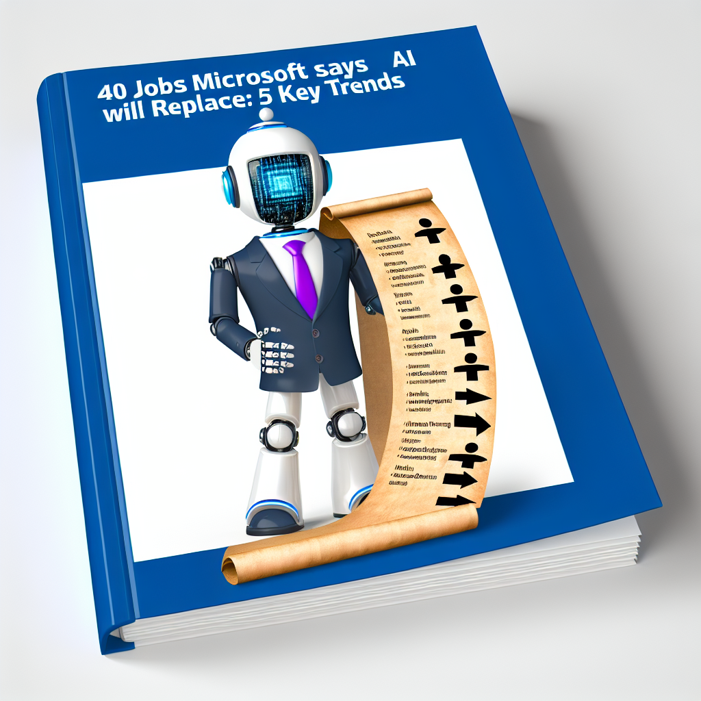 40 Jobs Microsoft Says AI Will Replace: 5 Key Trends