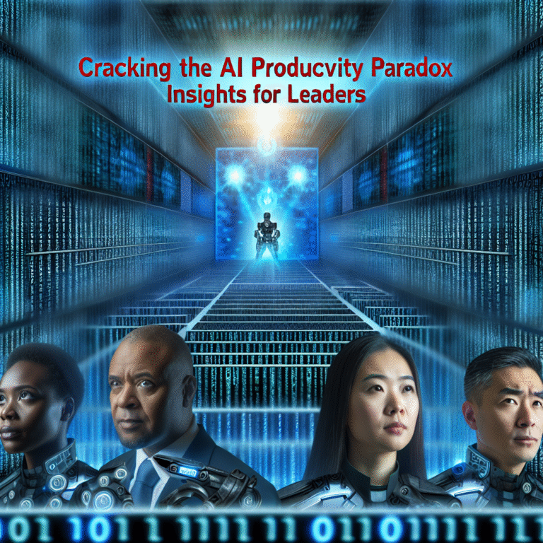 Cracking the AI Productivity Paradox: Insights for Leaders