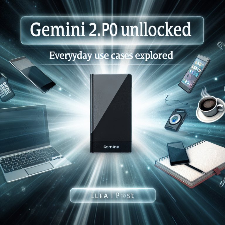 Gemini 2.5 Pro Unlocked: Everyday Use Cases Explored