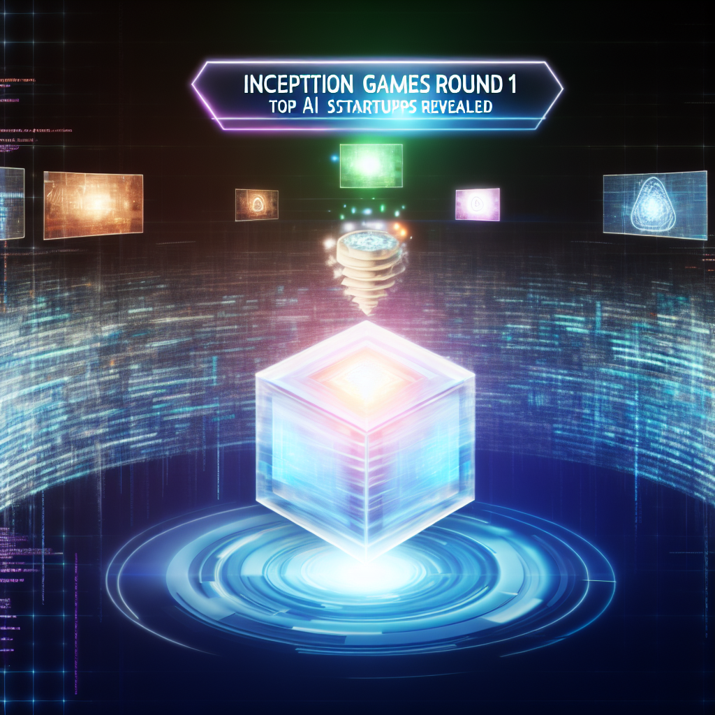 Inception Games Round 1: Top NVIDIA AI Startups Revealed