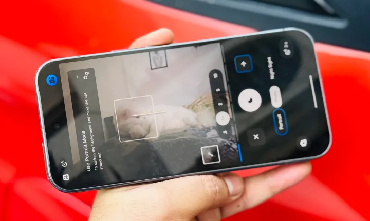 UI of Camera Coach on Google Pixel 10 Pro.
