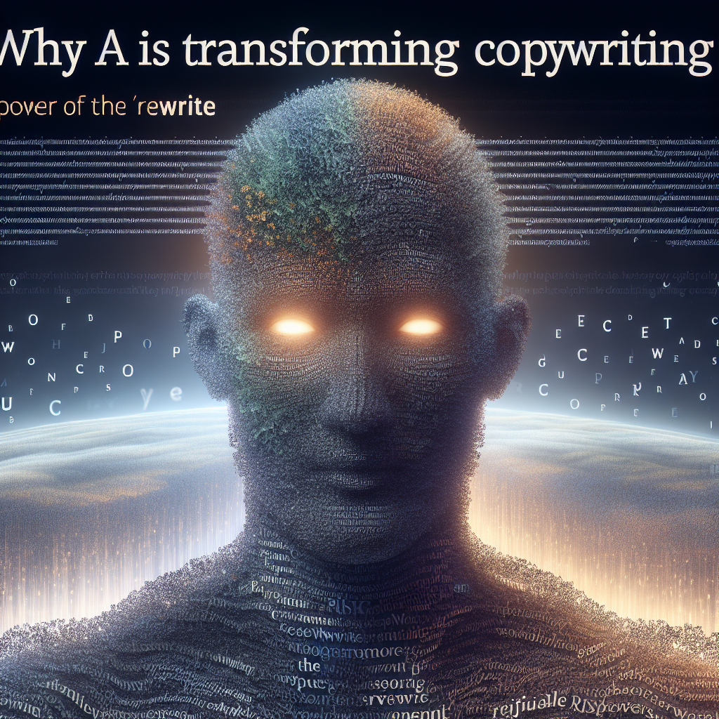 Why AI Is Transforming Copywriting: Embrace the Power of the Rewrite