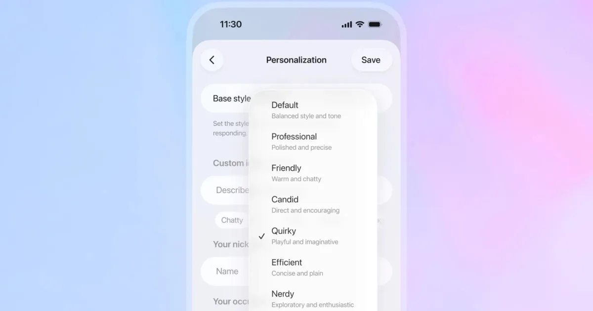 Discover ChatGPT 5.1: Featuring 8 Unique Personalities, Enhanced Warmth, and Lightning-Fast Responses
