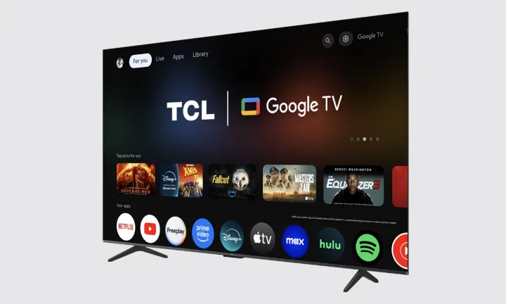 TCL T7 TV with Apps and Google TV OS