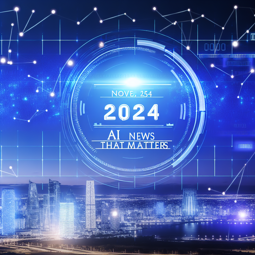 AI News That Matters - November 25, 2024 Update