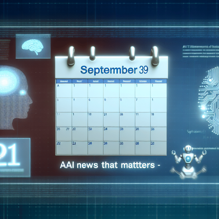 AI News That Matters - September 30, 2024 Highlights