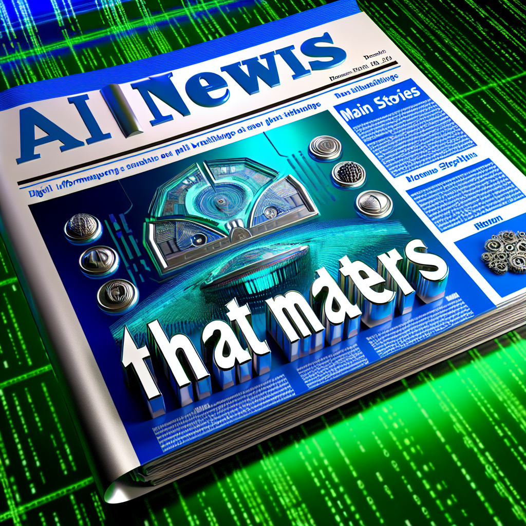 AI News That Matters – December 30, 2024 Highlights