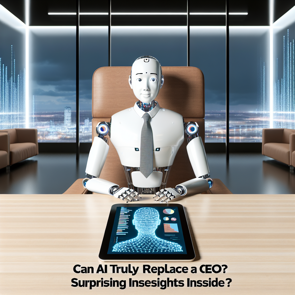 Can AI Truly Replace a CEO? Surprising Insights Inside