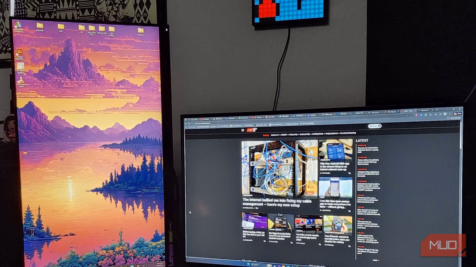 How a Vertical Second Monitor Solved My Hidden Productivity Problem