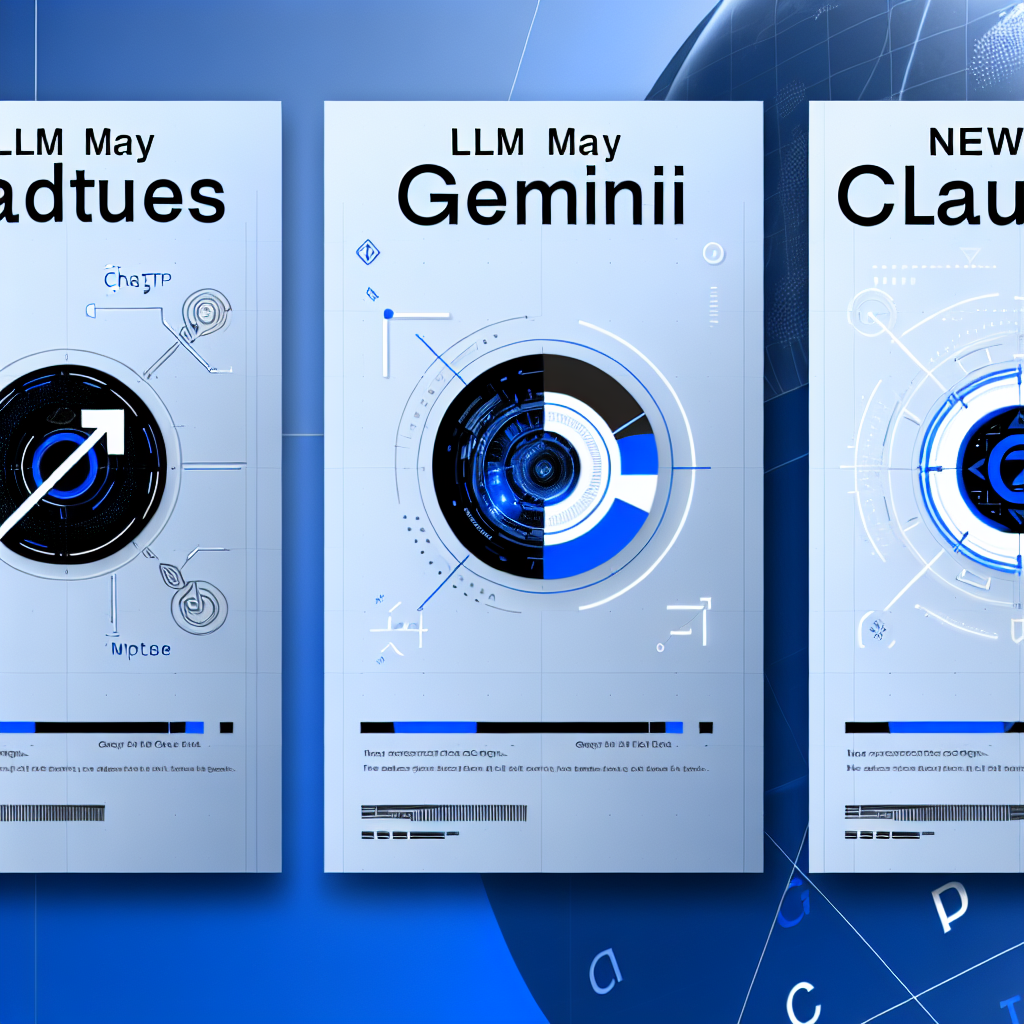 LLM May Updates: New Features in ChatGPT, Gemini, and Claude