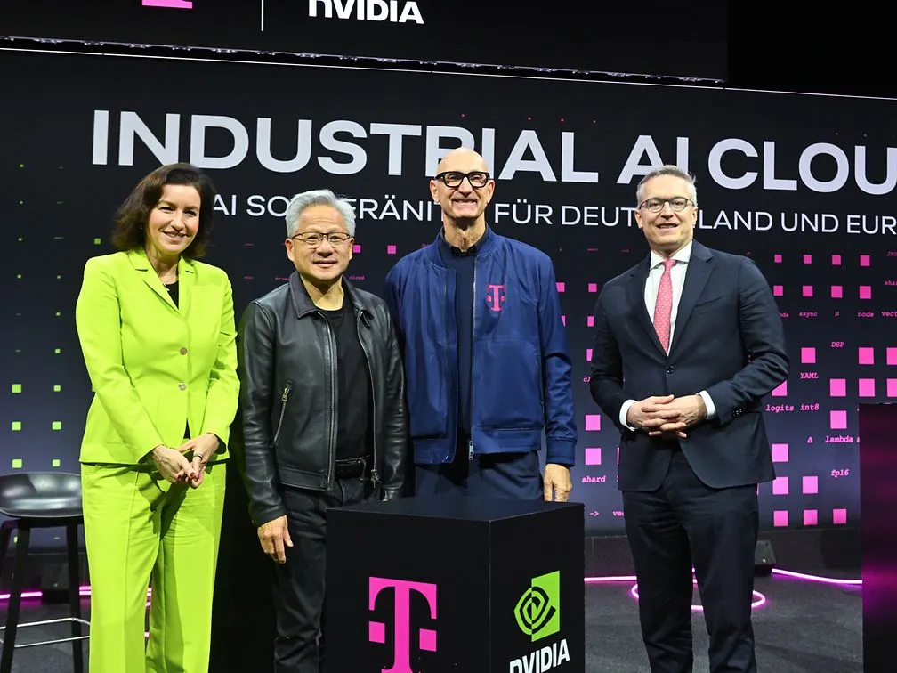 Nvidia and Deutsche Telekom Join Forces for €1 Billion Data Center Project in Munich