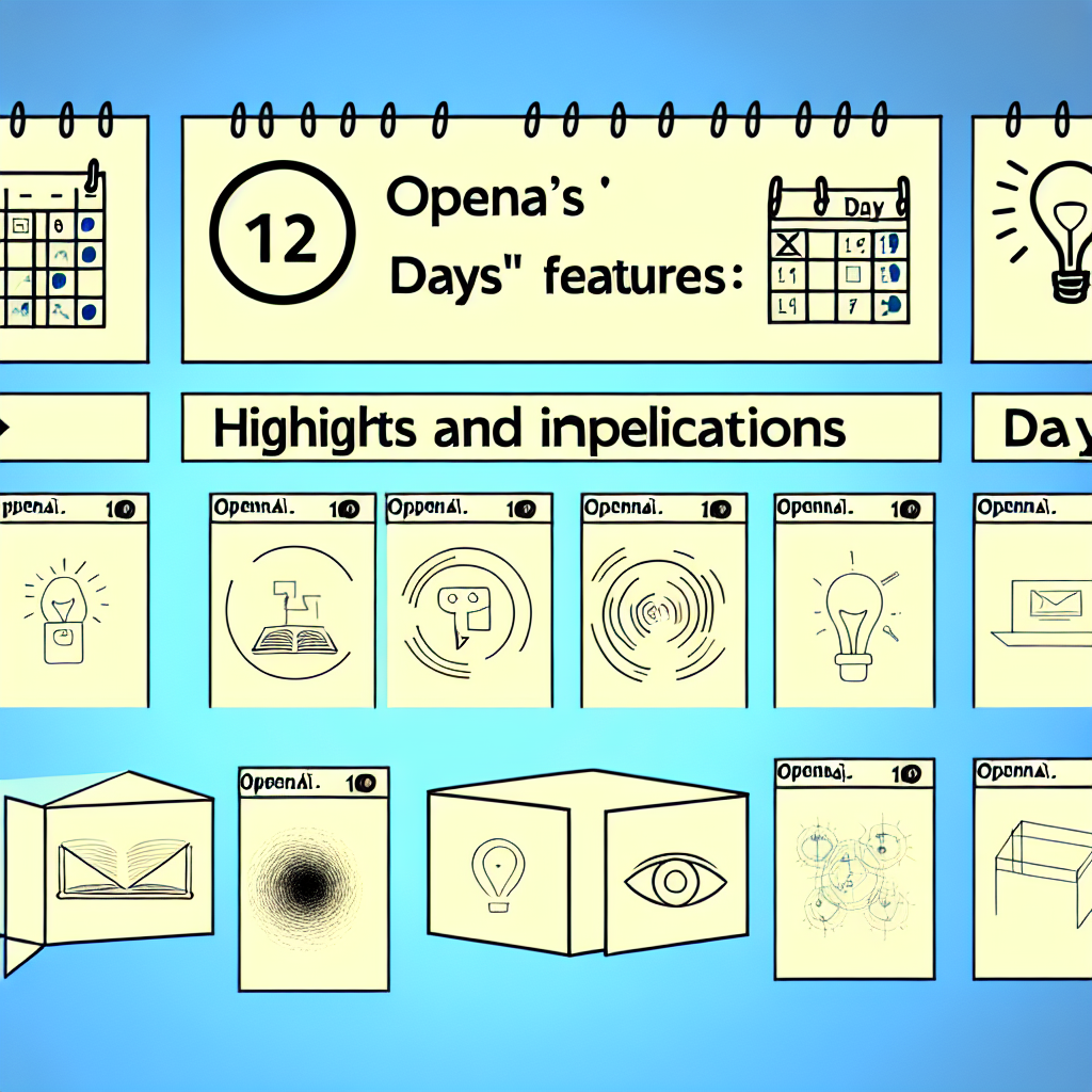 OpenAI's '12 Days' Features: Highlights and Implications