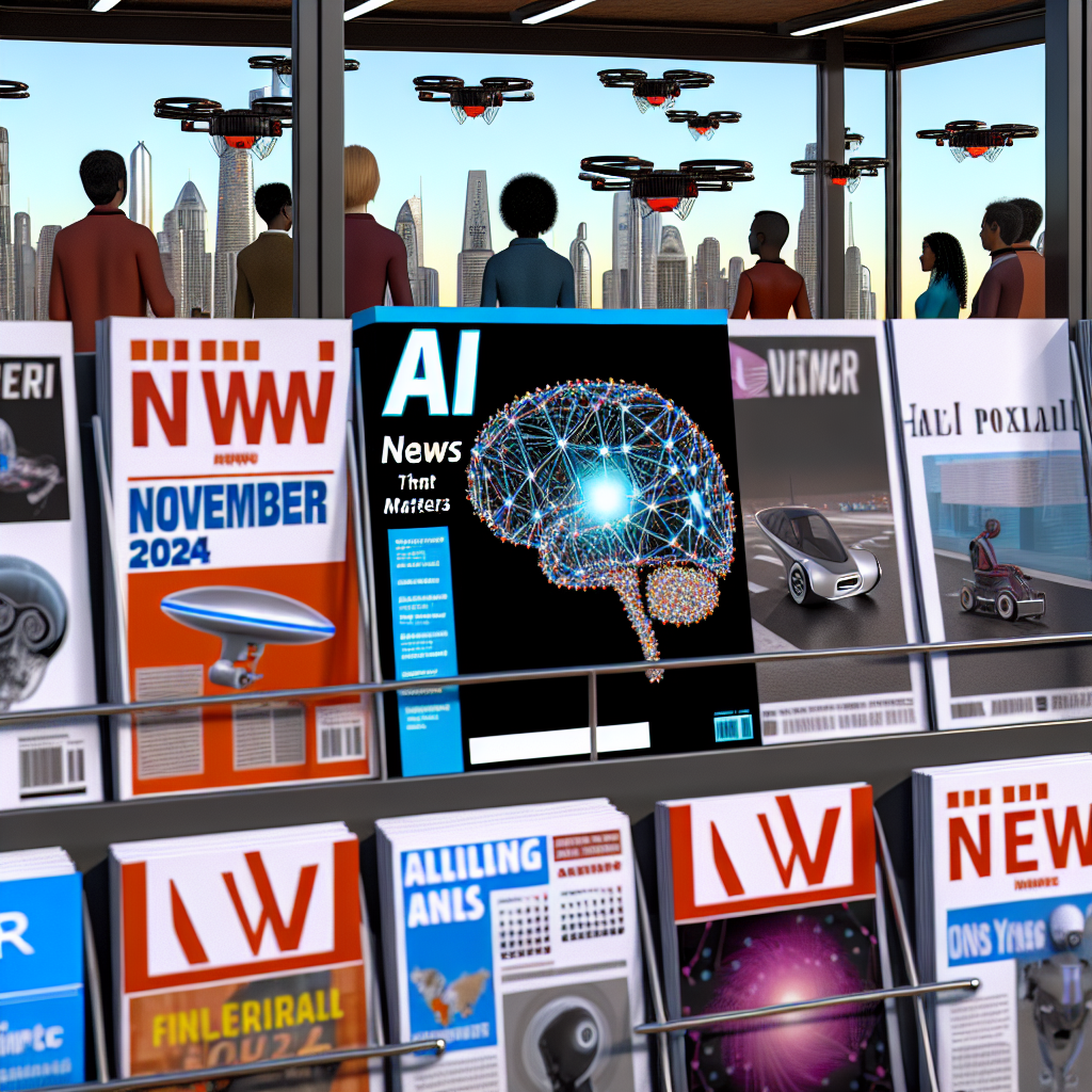 AI News That Matters: Key Updates for November 2024