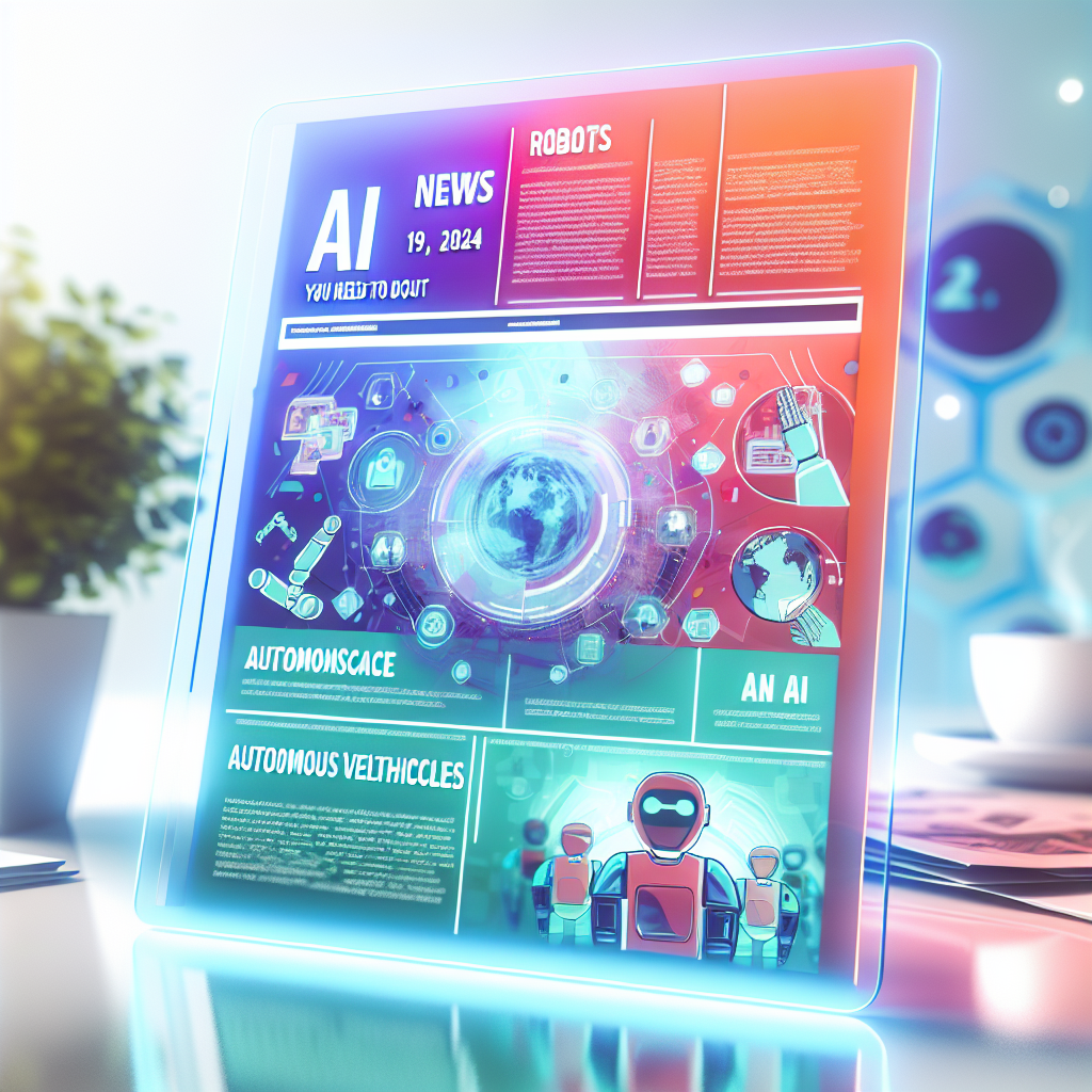 AI News You Need to Know - August 19, 2024