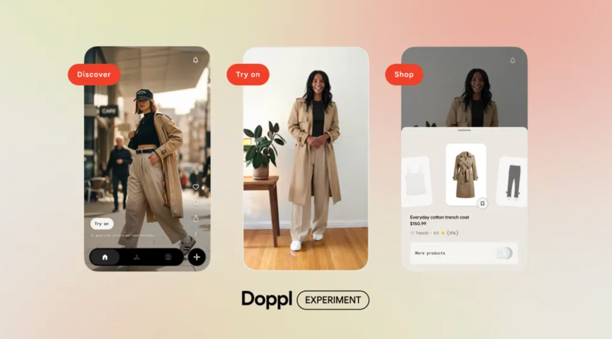 Explore and Shop: Google’s AI-Powered Doppl App Introduces a New Shoppable Discovery Feed