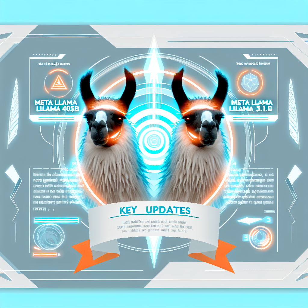 Meta Llama 405B & Llama 3.1: Key Updates You Should Know