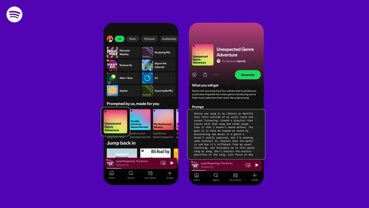 Spotify Unveils AI-Driven ‘Prompted Playlists’ for Enhanced Personalization