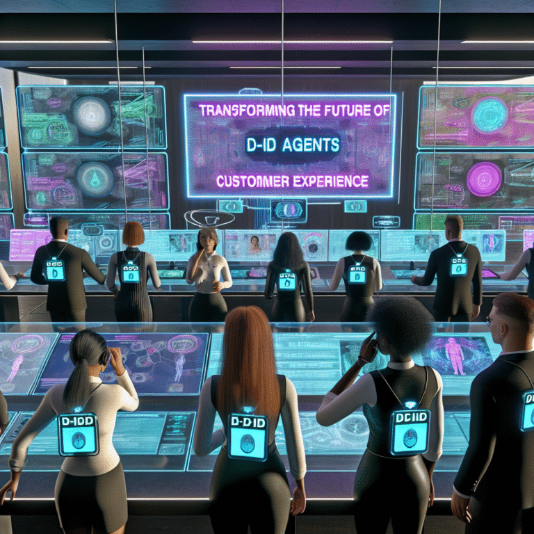 D-ID Agents: Transforming the Future of Customer Experience