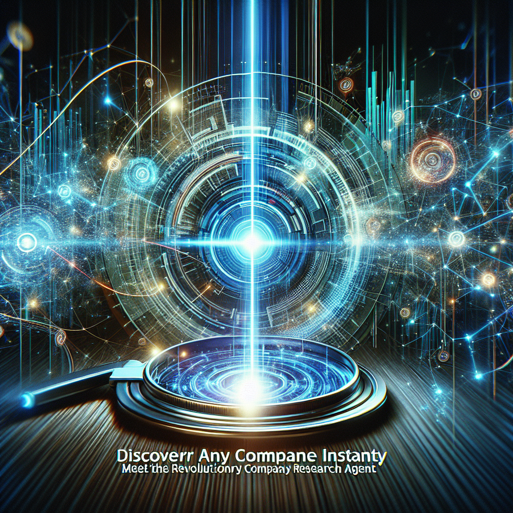 Discover Any Company Instantly: Meet the Revolutionary Company Research Agent