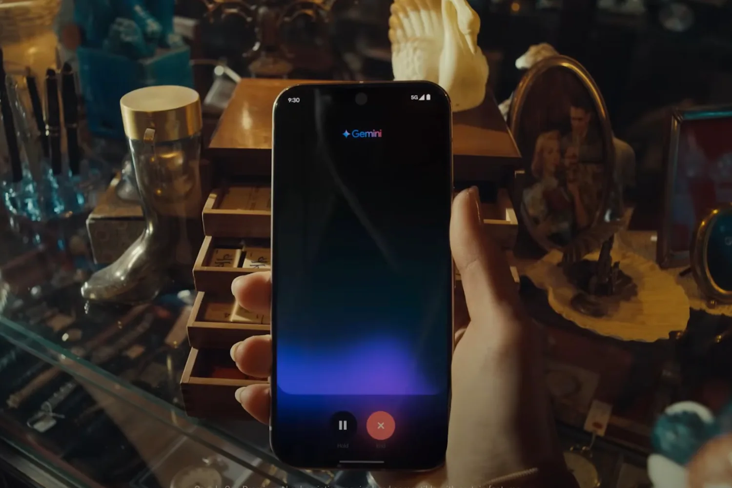 An image showing Google Gemini running on a Pixel phone.