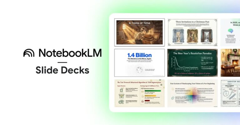 Transform Your Notes into Stunning Slides Instantly with NotebookLM