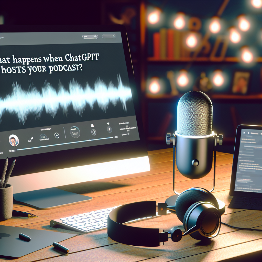 What Happens When ChatGPT Hosts Your Podcast?
