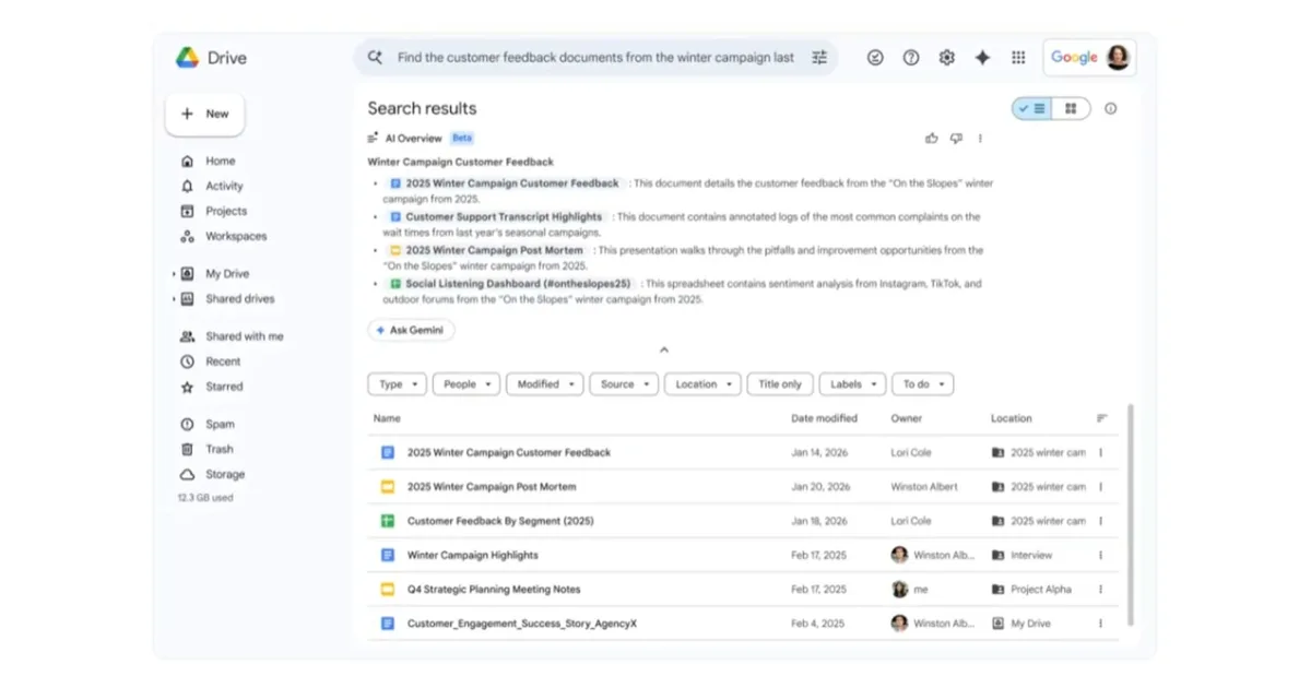 Unlock Key Insights: Google Drive Introduces AI Summaries for Faster File Navigation