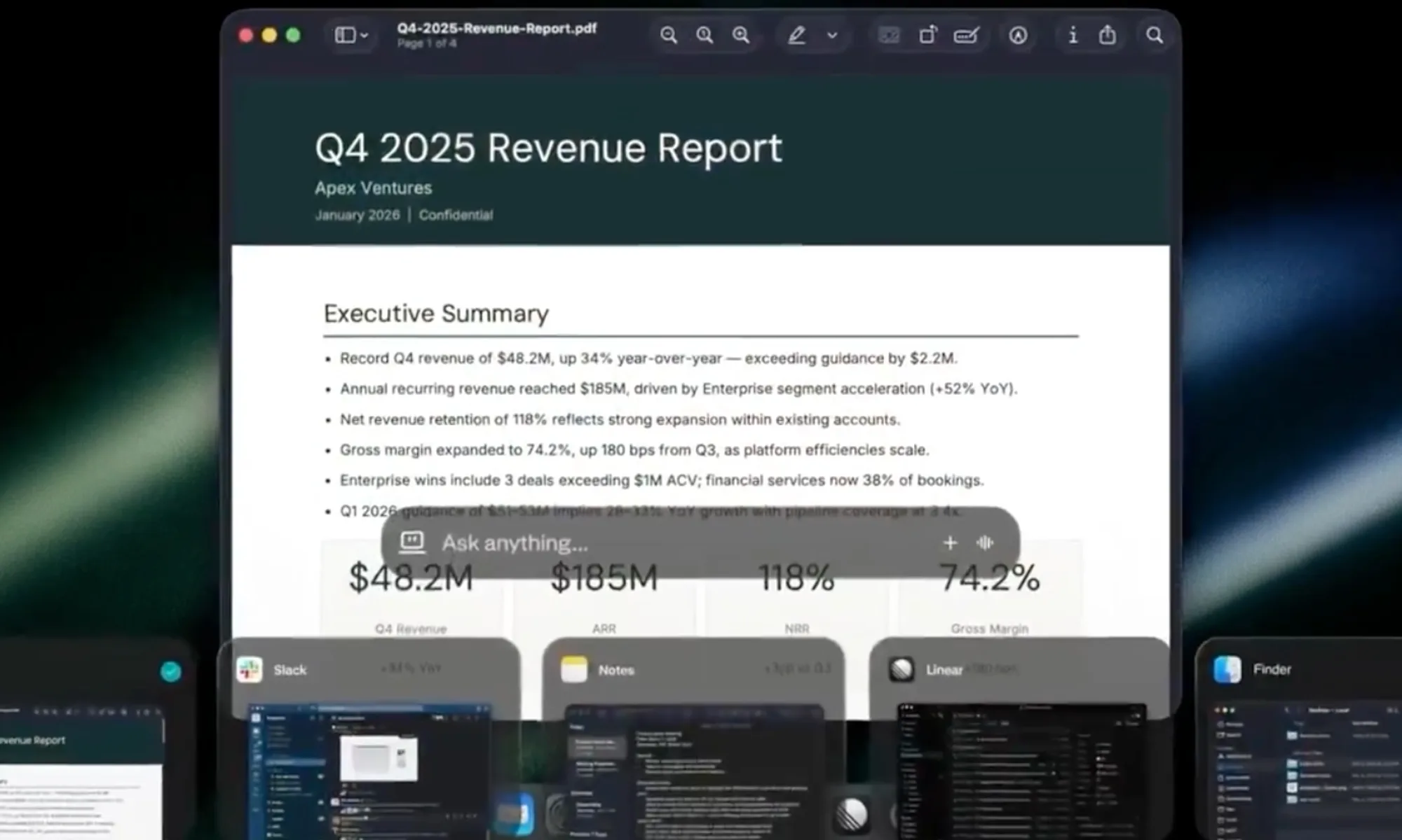 Perplexity Personal Computer Screenshot