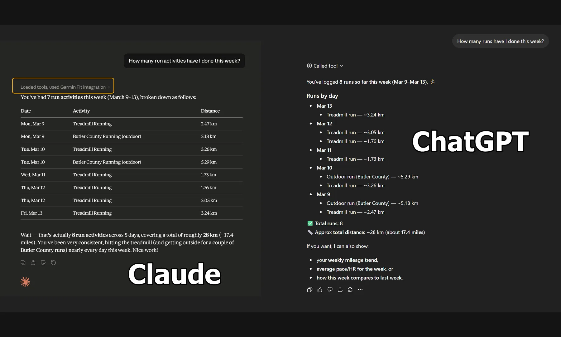 Garmin Chat Connector in Action