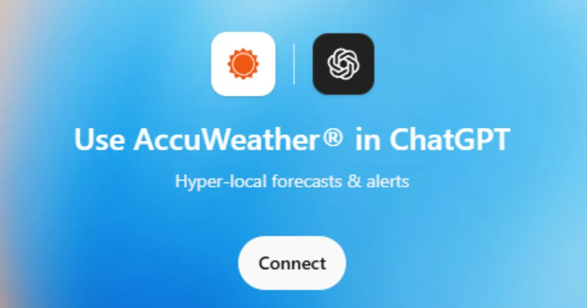 Get Real-Time Weather Updates with ChatGPT and AccuWeather Integration