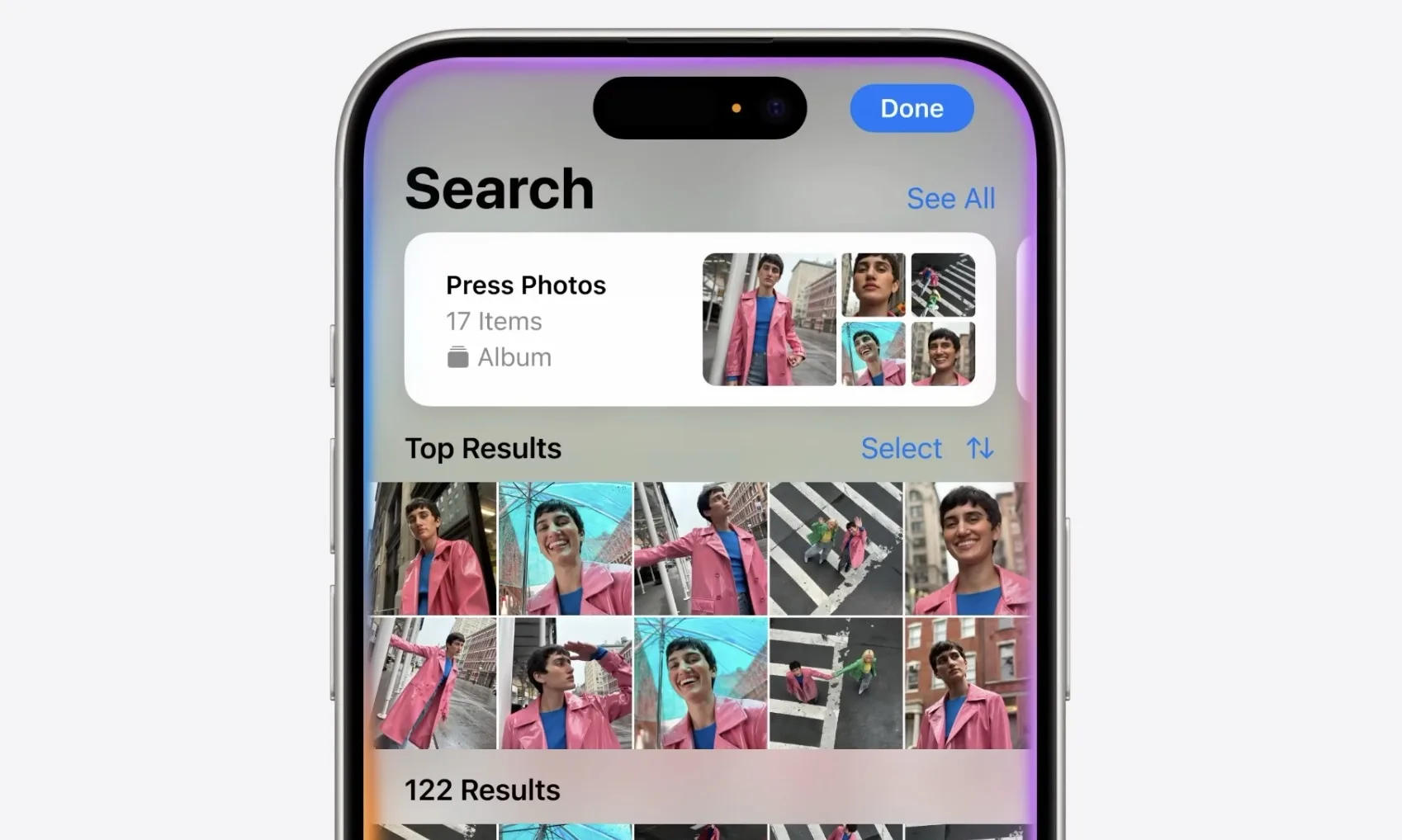 Apple Demo of Siri search working