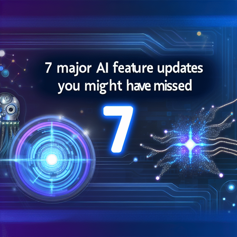 7 Major AI Feature Updates You Might Have Missed