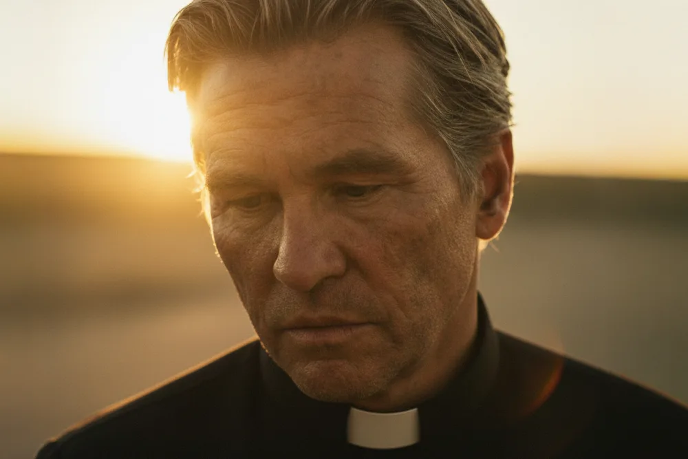 AI generated version of Val Kilmer in the upcoming movie “As Deep as the Grave.”
