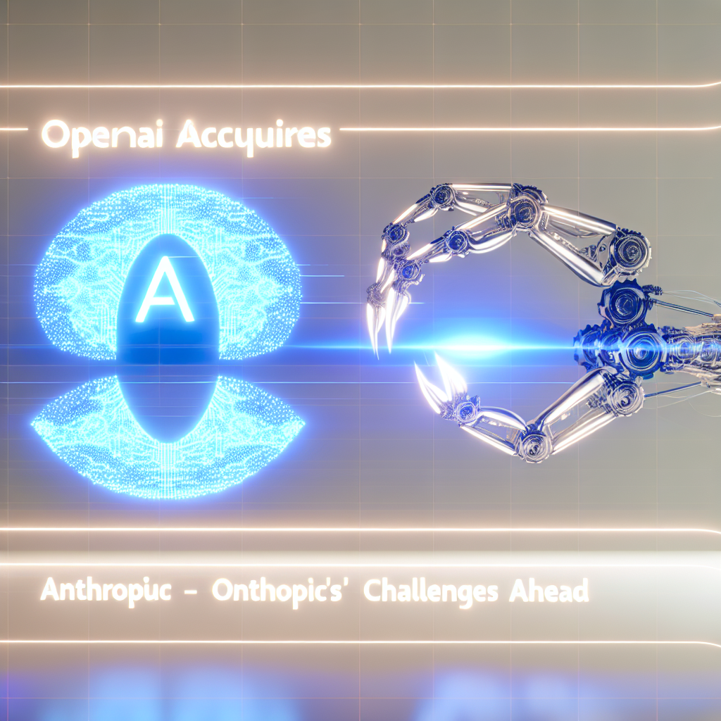 OpenAI Acquires OpenClaw: Anthropic's Challenges Ahead