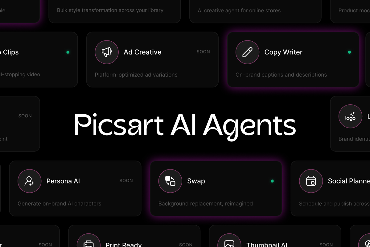 Unlock Your Creativity: Hire AI Assistants in Picsart's New Agent Marketplace