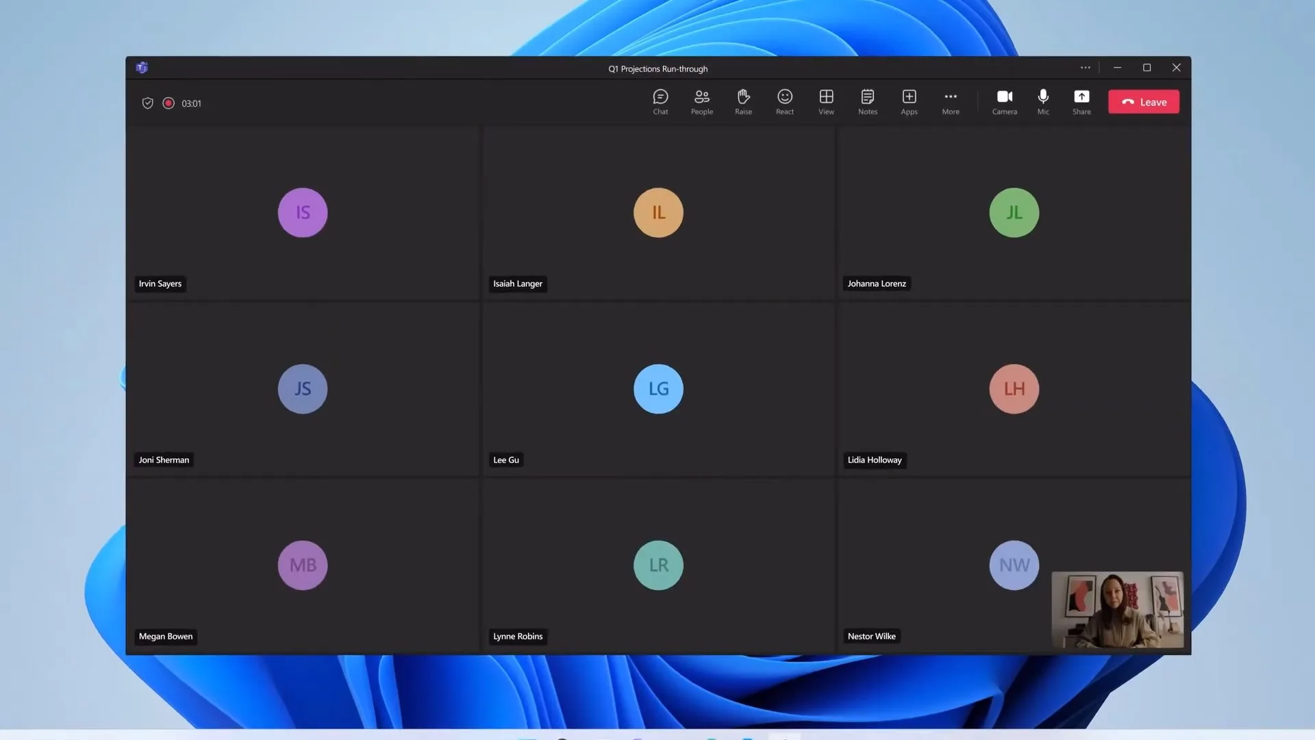 Post-Meeting Controls
