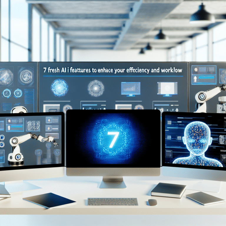 7 Fresh AI Features to Enhance Your Efficiency and Workflow