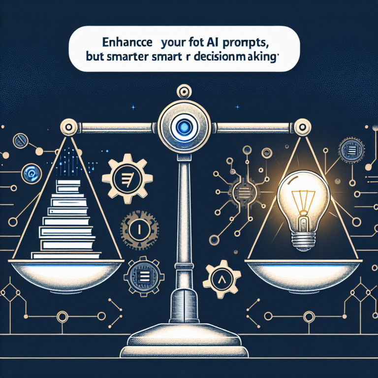 Enhance Your AI Experience: It’s Not About Better Prompts, But Smarter Decision-Making