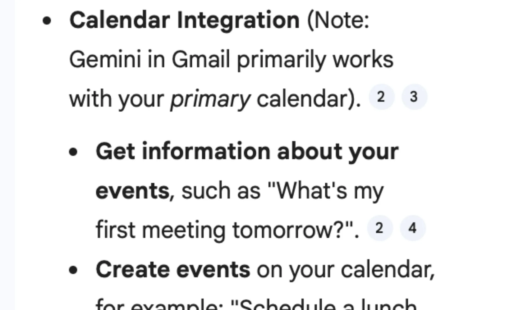 Gemini on Gmail