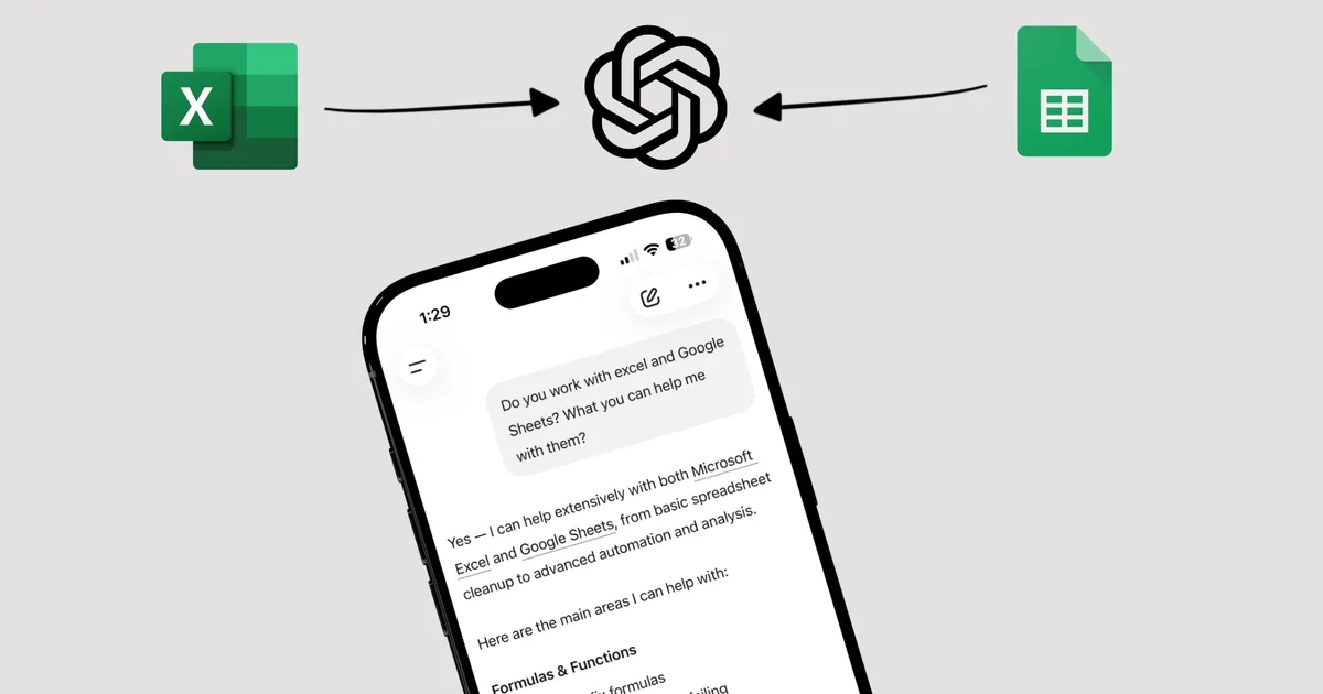 ChatGPT Revolutionizes Excel and Google Sheets: Official Launch After Beta Phase
