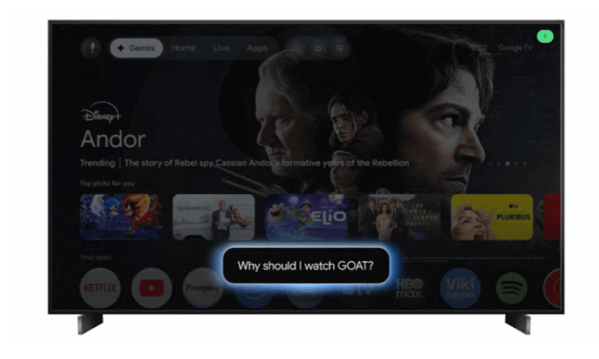 Gemini on Google TV