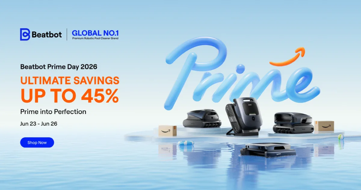 Transform Your Pool Care This Prime Day with Beatbot's Innovative AI-Powered Pool Robots