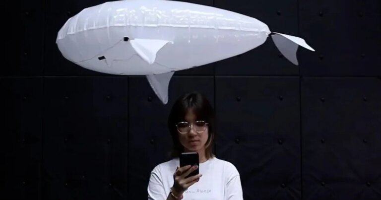 Meet the Enchanting Floating AI Robot Inspired by Studio Ghibli: Where Fantasy Meets Technology