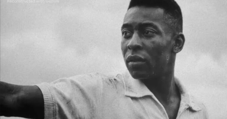 Google AI Brings to Life the Legendary Unfilmed Goal by Pelé