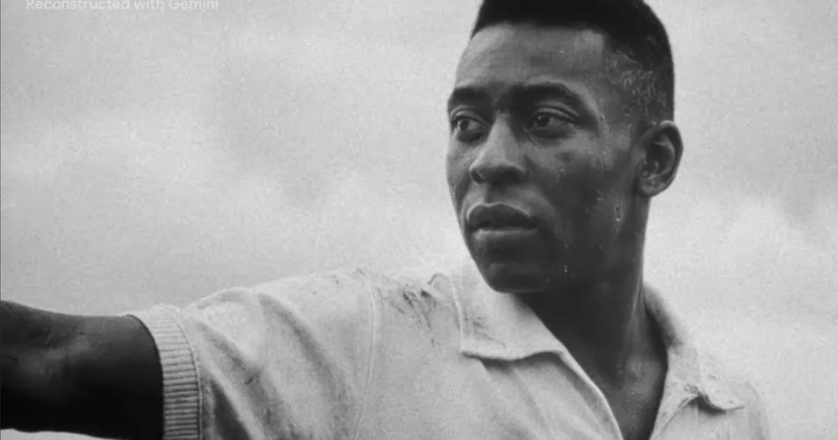 Google AI Brings to Life the Legendary Unfilmed Goal by Pelé